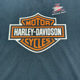 Y2K Harley Davidson logo tee size large