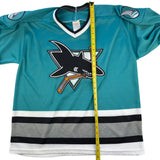 Vintage 90s CCM San Jose Sharks jersey size large