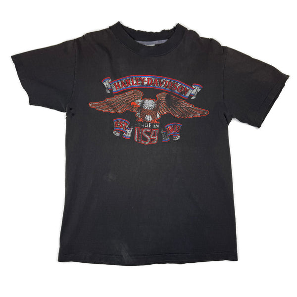 Vintage 80s Harley Davidson Fullerton, California tee size small