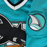 Vintage 90s CCM San Jose Sharks jersey size large