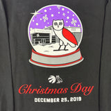 2019 OVO Toronto Raptors Christmas Day long sleeve shirt size large