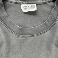 Y2K blank black faded tee size XL