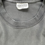 Y2K blank black faded tee size XL