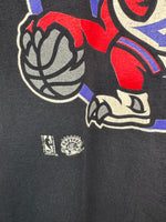Vintage 90s Toronto Raptors big logo tee size XL
