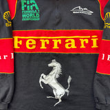 Vintage 90s Ferrari F1 quarter zip sweatshirt size large