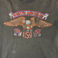 Vintage 80s Harley Davidson Fullerton, California tee size small