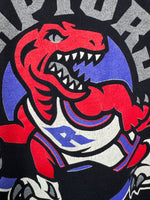Vintage 90s Toronto Raptors big logo tee size XL