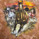 Vintage Y2K horse shirt size medium