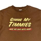 Vintage Y2K Gimme My Timmies tee size medium