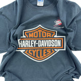 Y2K Harley Davidson logo tee size large