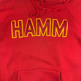 Vintage 90s HAMM raglan hoodie size XL