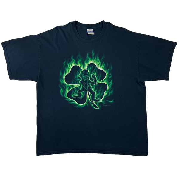 Y2K leprechaun Irish tee size XL
