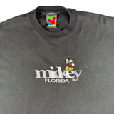 Vintage 90s Disney Mickey embroidered tee size large