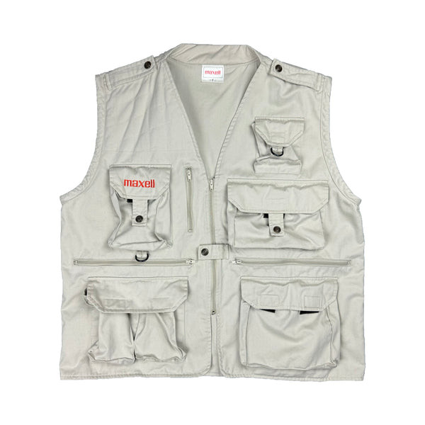 Vintage Maxell cargo vest size large – Nab Vintage