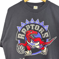 Vintage 90s Toronto Raptors big logo tee size XL