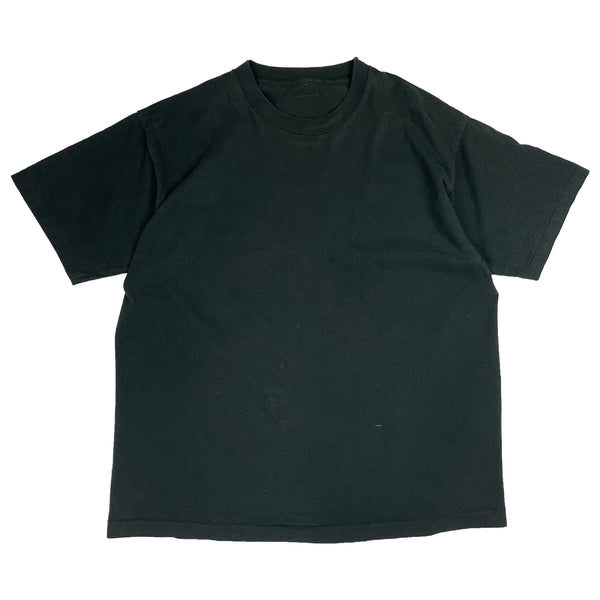 Black tee blank top