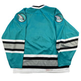 Vintage 90s CCM San Jose Sharks jersey size large