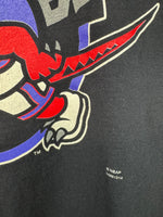 Vintage 90s Toronto Raptors big logo tee size XL