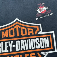 Y2K Harley Davidson logo tee size large
