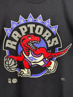Vintage 90s Toronto Raptors big logo tee size XL