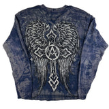 Y2K Affliction thermal shirt size medium