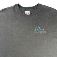 Vintage 90s Celine Dion The Colour of My Love shirt size XL