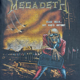 Y2K Megadeth faded tee size large