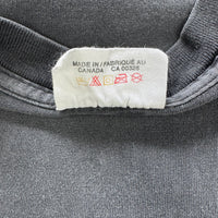 Y2K blank black faded tee size XL
