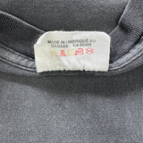 Y2K blank black faded tee size XL