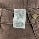 Brown Carhartt Carpenter Pants 36x32