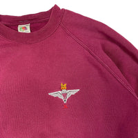 Vintage airborne forces embroidered crewneck size XXL